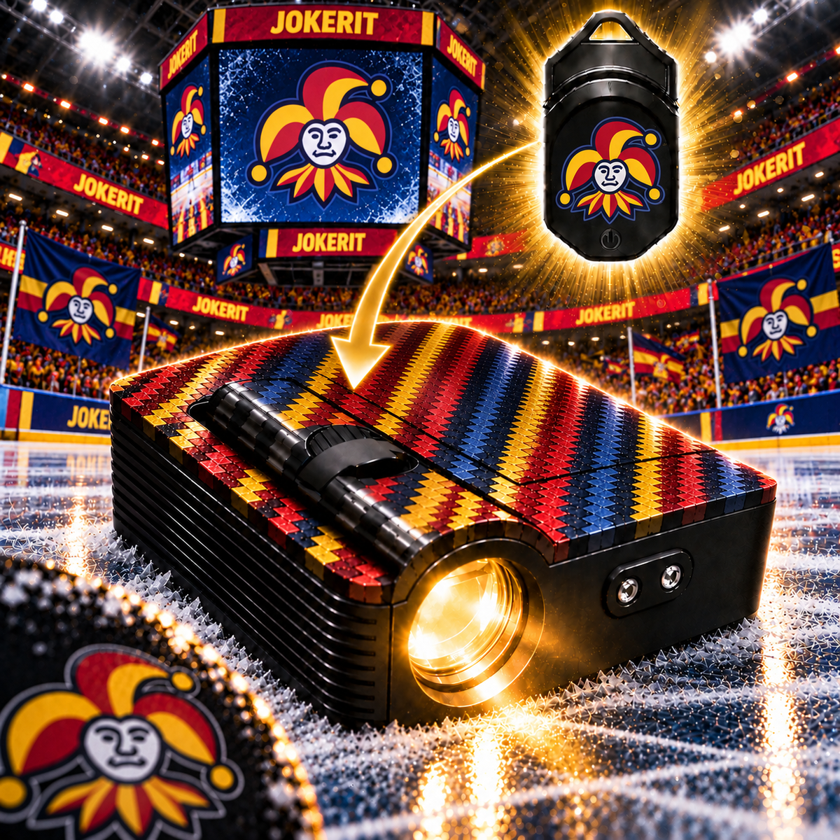 PuckGlow™ Auton Ovivaloprojektori