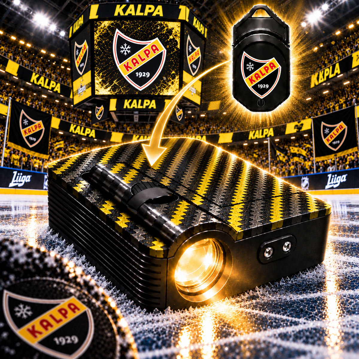 PuckGlow™ Auton Ovivaloprojektori