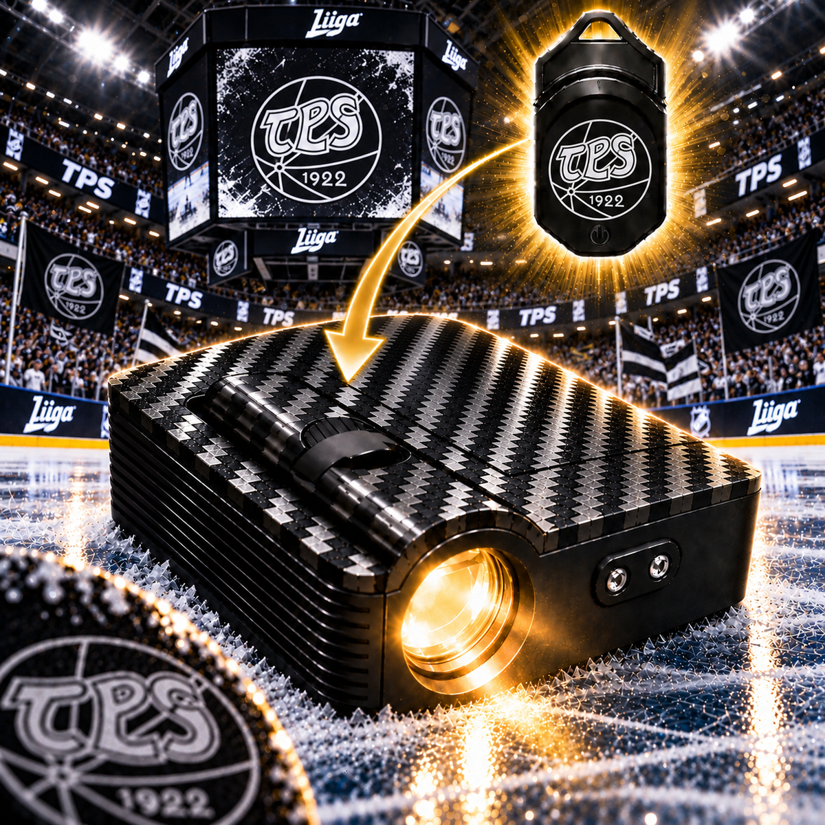 PuckGlow™ Auton Ovivaloprojektori