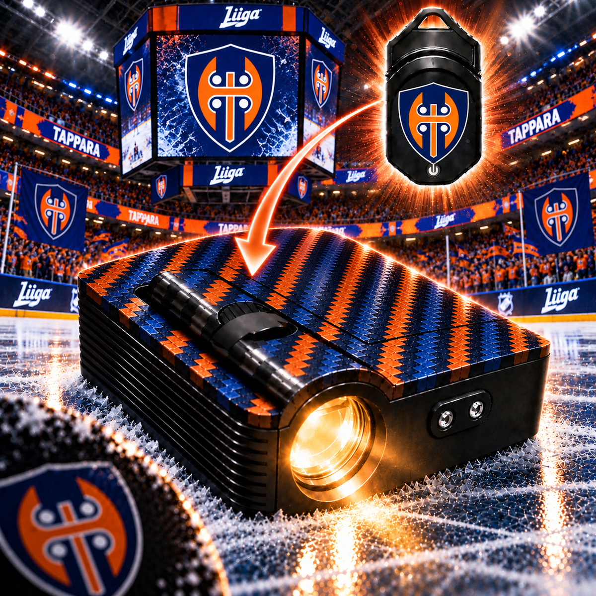 PuckGlow™ Auton Ovivaloprojektori